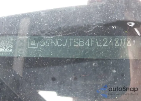 2015 Chevrolet Trax Ltz z USA, uszkodzony, nr VIN 3GNCJTSB4FL248118